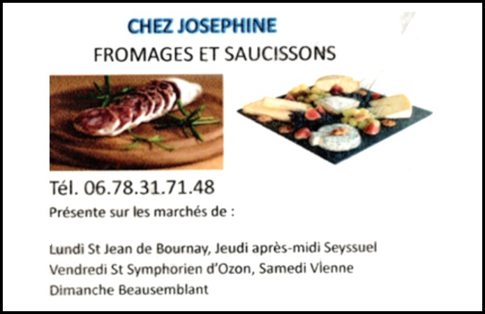 Chez Josephine partenaire du salon des vins de Seyssuel
