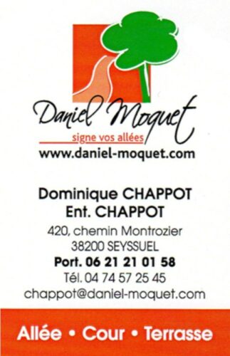 Daniel Moquet partenaire du salon des vins de Seyssuel