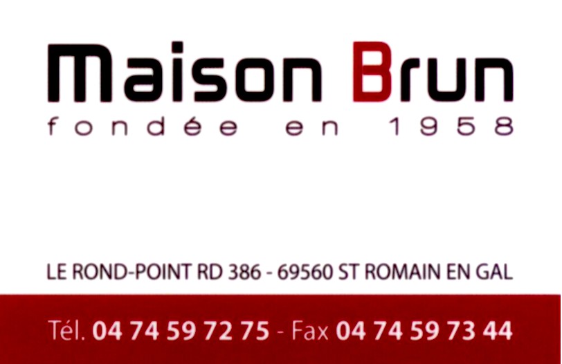 Maison Brun partenaire du salon des vins de Seyssuel