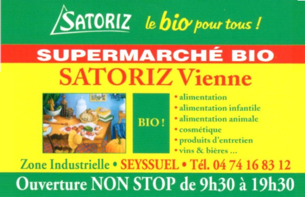SARORIZ partenaire du salon des vins de Seyssuel