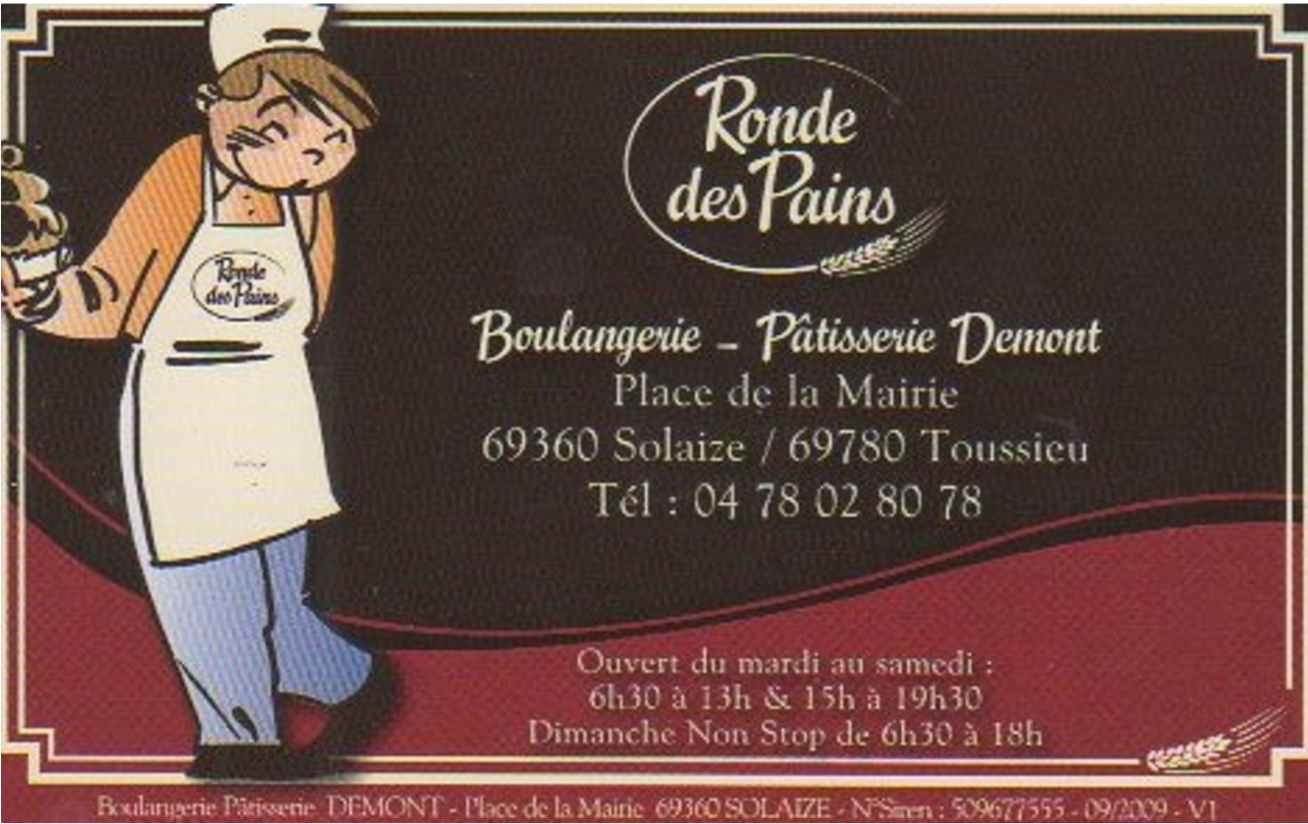 la Ronde des Pains partenaire du salon des vins de Seyssuel